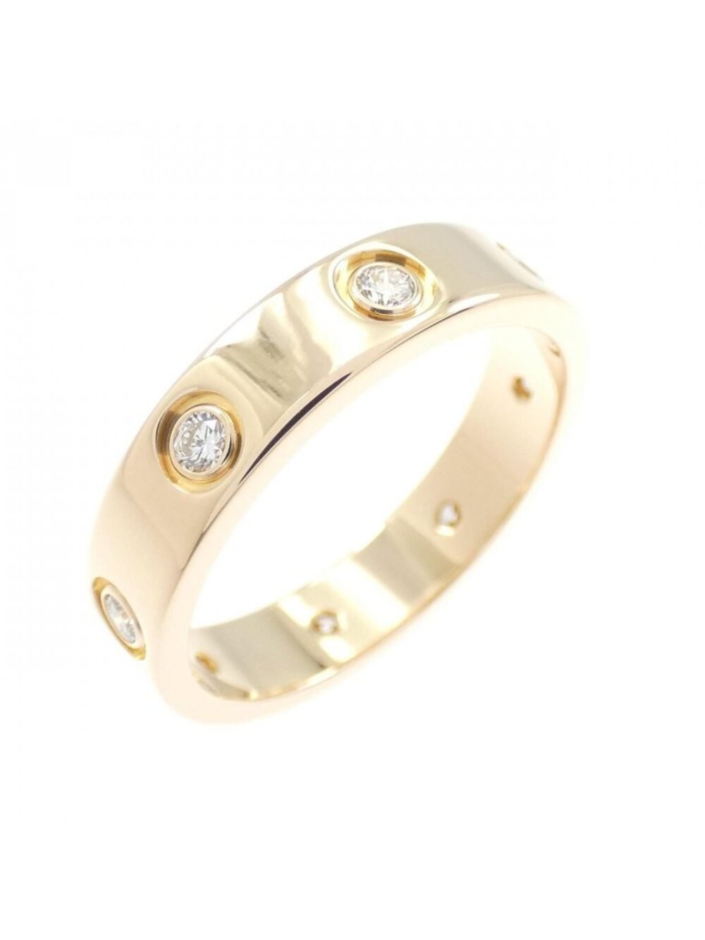 Cartier Mini Love Full Diamond Ring